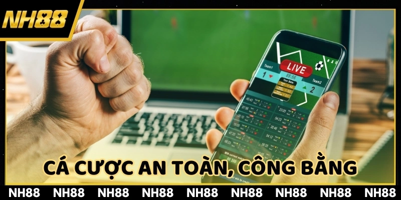Môi trường cá cược công bằng, an toàn, với giấy phép uy tín từ các tổ chức lớn